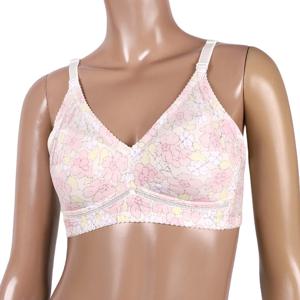 바풀 SP MC 185292 풍기인견 꽃 나염 소프트브라 노와이어