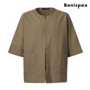 [보니스팍스]노카라 오픈 긴팔 자켓(XP2JK006L0)