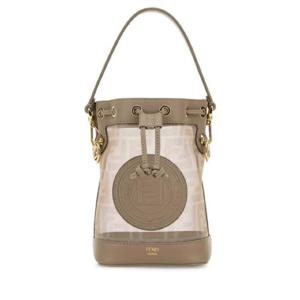 펜디 펜디 몬트레조 메쉬 미니 그레이 버킷백 2050859