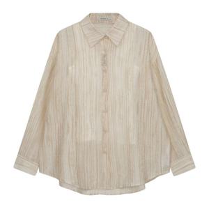 [르샵]25l2l25wst800옵션 저지나시 프린트 시스루 긴팔셔츠