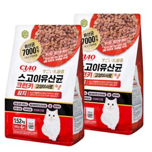 CIAO 이나바 스고이 유산균사료 3.04kg 크런키 참치