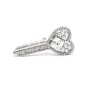 그레이스켈리 크리스탈 하트키 브로치 BR1151