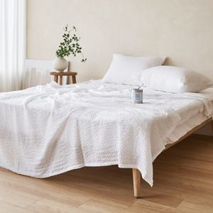 라뽐므 시어서커 여름이불 브리즈 인견 홑겹 이불 XS 2장