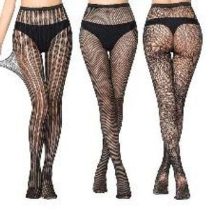 (130000055) 망사 패턴 스타킹 총중 1 큰스타킹 스타