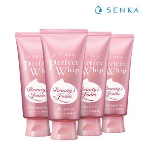 [LIVE] 센카 퍼펙트휩 콜라겐 워시 클렌징폼 120g 4개