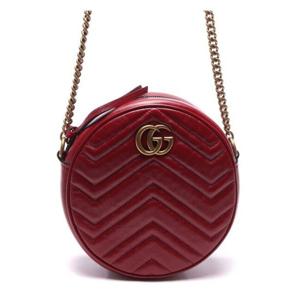 [구찌]22SS 여성 GG 마몽 미니 라운드 숄더백 (550154_0OLET_643