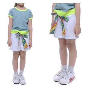 [MSGM]20SS 레인보우 반바지 (022098_001_20S)