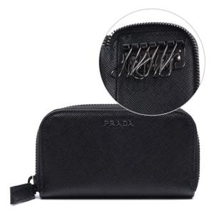 [프라다]22SS 남성 사피아노 메탈로고 지퍼 키지갑 (2PG604_PN9_