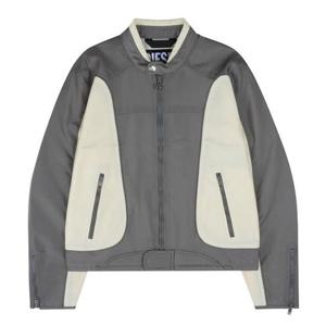 디젤 A17369 0PDAI 98B J-BLINK 컬러블록 파이핑 바이커 자켓