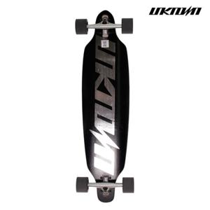 [언노운]언노운 롱보드 36인치 크롬 블랙실버 댄싱 스케이트