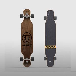 [언노운]언노운 롱보드 46인치 마호가니 스케이트 입문 댄싱