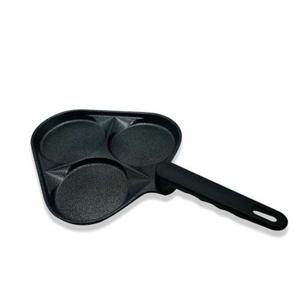 키친아트 에그팬 인덕션 후라이팬 팬케이크팬 3구