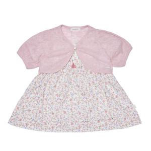 [밍크뮤][밍크뮤]멀티플라워가디건원피스SET (33312-400-01)