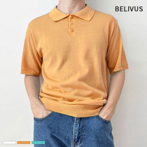 [빌리버스]빌리버스 남성 반팔티 BDT333 카라 여름 니트 티셔츠