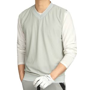 [아재나라]MBVA3933 봄여름 남성 매쉬 스판 골프조끼 골프웨어