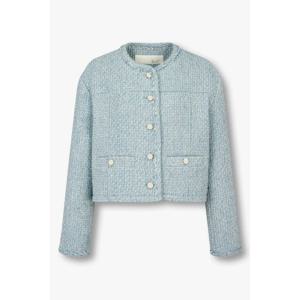 [지컷]크롭트 레귤러핏 트위드 자켓(7255110106)