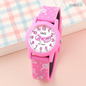 큐앤큐 V22A-003VY 학습에 좋은 막대사탕 캐릭터 어린이 아동 우