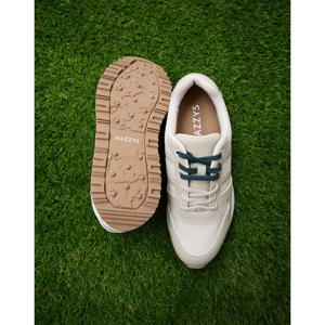 헤지스 골프 여성 25SS 아이보리 여성 컬러블럭 가죽 골프화 HWSO5E101IV