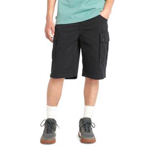 [팀버랜드] 남성 트윌 카고 숏 팬츠 블랙_TB0A5U1B0011