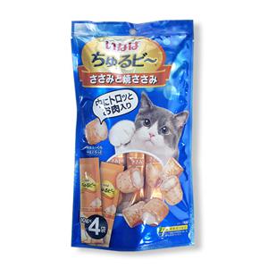 이나바 QSC-274 고양이츄르비(닭가슴살+구운닭가슴살)10gx4p x 8개 묶음