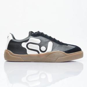 25 FW 이티스 Santos 산토스 로고 패치 레더 스니커즈 F006017 Leather Black