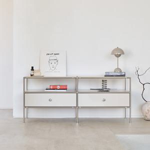 포더홈 무디 미드센츄리 모듈 거실장 티비다이 1200