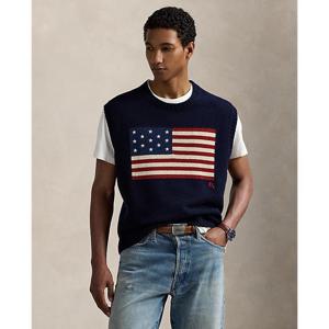 폴로 랄프 로렌 남성 빅핏 플래그 스웨터 베스트(MNPOSWE1CM20125400)