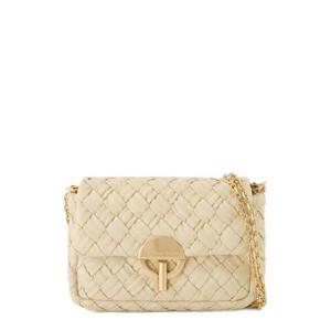 바네사 브루노 미디엄 브레이디드 문 숄더백 4HVD38V40533 002IVOIRE TP940840855