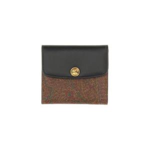 Etro 페이즐리 자카드 접이식 지갑 1N9258502 0001 TP935467229