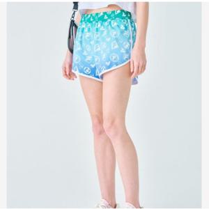 휠라 핫써머 여성 모노그램 우븐 반바지 FS2TRF2455F_CBT