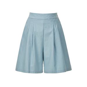 [포커스]핀턱 뒤밴딩 큐롯 하프 팬츠 PBBF5M1PT7321