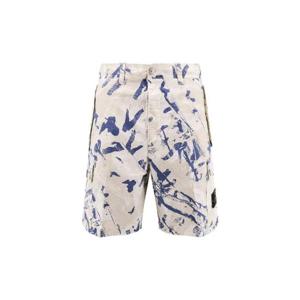 스톤 아일랜드 페인트 프린트 카고 반바지 K1S15L100004S00E1 V009A TP941205161