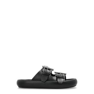 알렉산더 맥퀸 더블 버클 슬립온 슬라이드 809960WIACT 1064 TP934593485