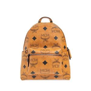 MCM 올오버 로고 프린트 지퍼 백팩 MMKESVE01CO0 COGNAC TP934562462
