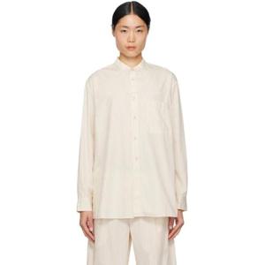 25 FW 테클라 남성 옐로우 Birkenstock 파자마 셔츠 241482M218011