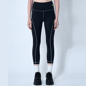 25 FW 몽클레어 그래노블 로고 패치 탑스티칭 테크 스트레치 레깅스 8H00005 899YG 999