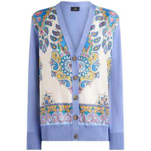 25 FW 에트로 프린트 실크 가디건 WRKE0182AV552 TP434040384