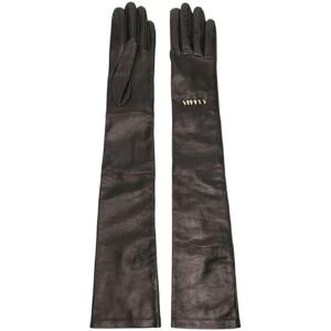 25 FW 랑방 멜로디 가죽 롱 장갑 AWGLPG03NAMEH23 TP432091150