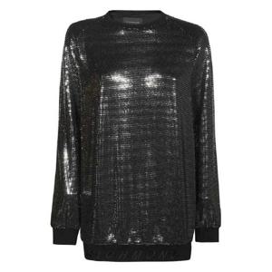 25 FW 존리치몬드 라인스톤 장식 미니 드레스 UWA22098VEHB TP436492446