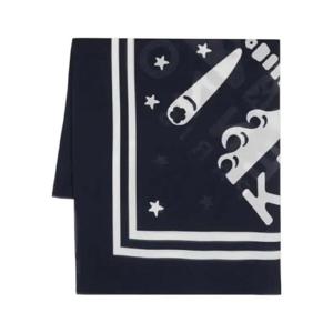 25 FW 겐조 로고 스탬프 프린트 반다나 스카프  FD58EU550PFF TP432273822