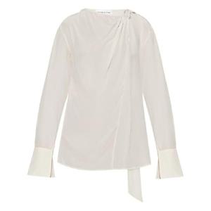 25 FW 빅토리아베컴 주름 디테일 블라우스 1125WTP006018A TP432469408