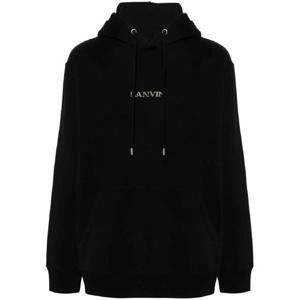 25 FW 랑방 로고 자수 코튼 후드티 RUHO0009J110P24 TP432155146