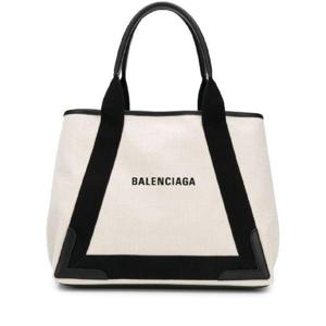 25 FW 발렌시아가 네이비 카바스 미디엄 토트 백 5812922HH3N TP432266517