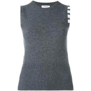 25 FW 톰브라운 슬리브리스 니트 탑 FKV001A00011 TP432013412