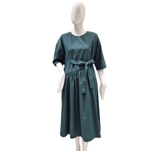 [파파야]벨티드 라운드 원피스(PNPROP030B)