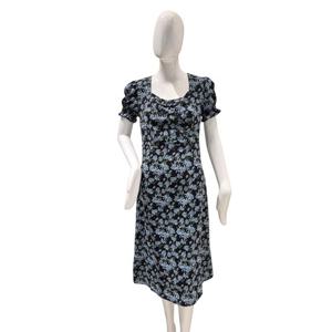 [파파야]플라워 쉬폰 원피스(PNPROP041B)