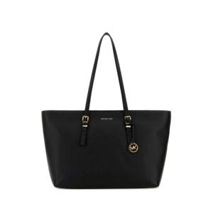 마이클 바이 마이클코어스 여성 블랙 Quinn 라지 가죽 쇼퍼백 30T5GQNT9L BLACK