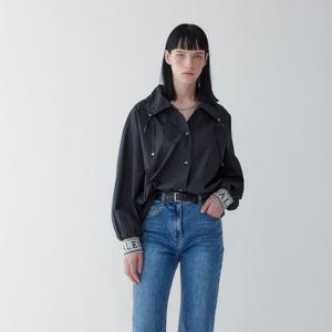 [보브]니트 자카드 스트링 블라우스7155360001