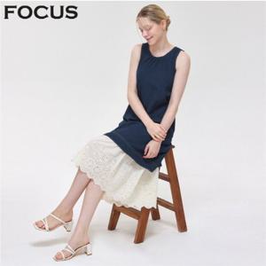 펀칭 자수 레이어드 원피스_VFI5M1OP3491