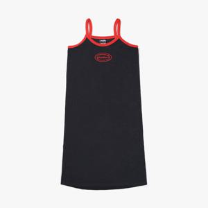 [디아도라] 테리 슬리브리스 원피스 NAVY